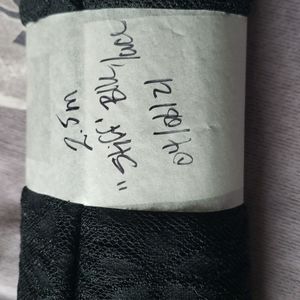 2.5m black lace